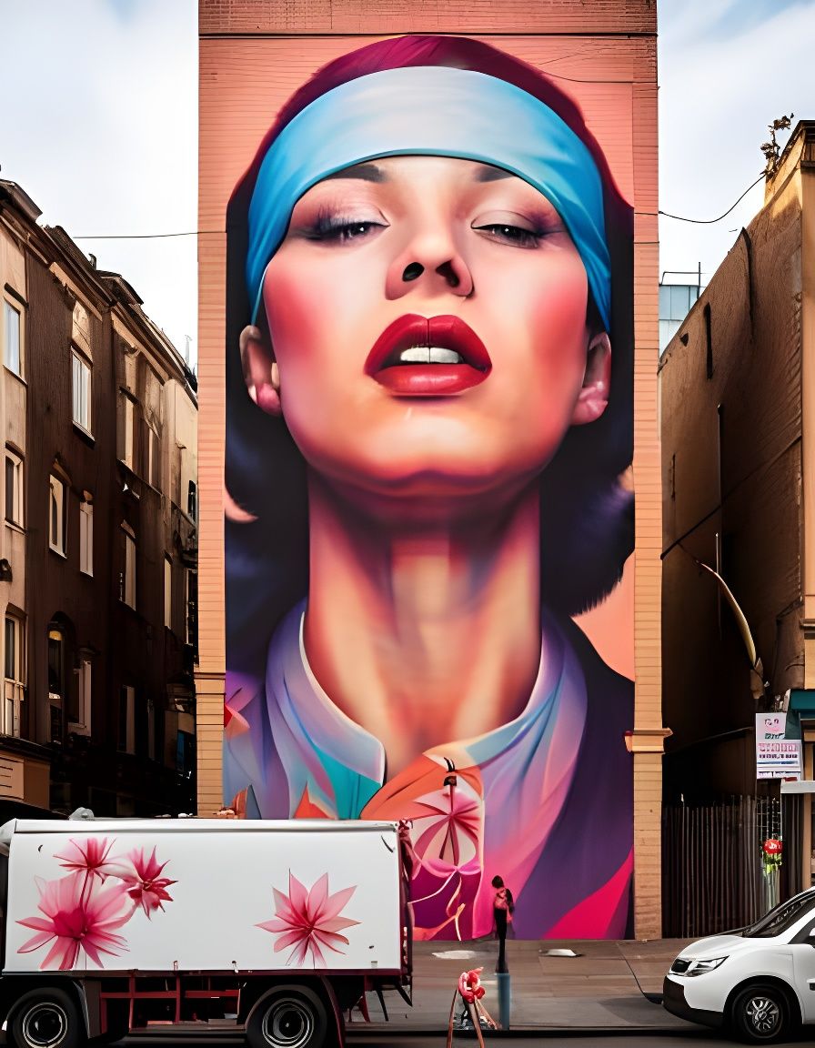 Street Mural  by @Kle00