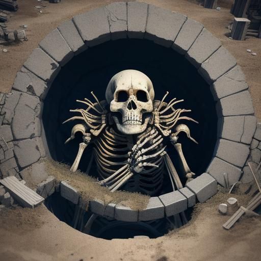 Countless skeletons, whether they were rich or poor, poured ...