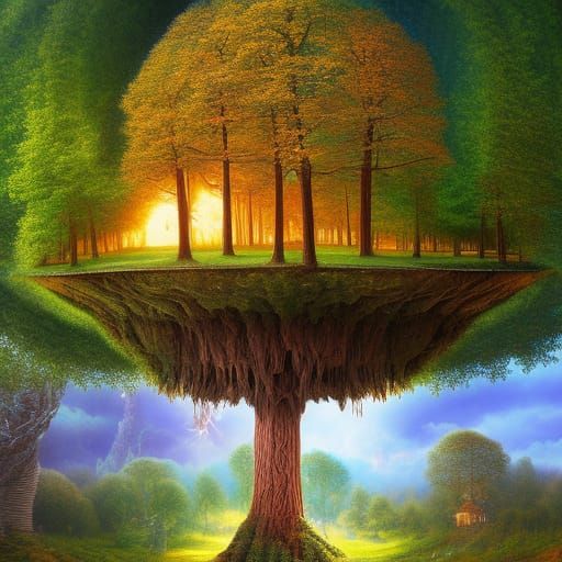 Infinitree - AI Generated Artwork - NightCafe Creator