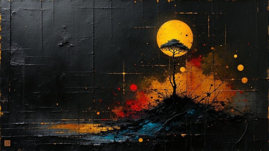 Explosive expression of spleen  by @ZebraOcean