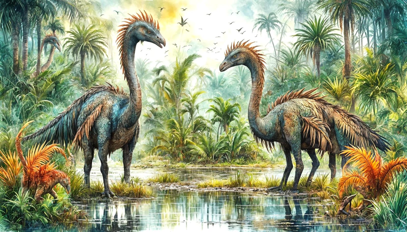 Therizinosaurus   by @FarSeeker