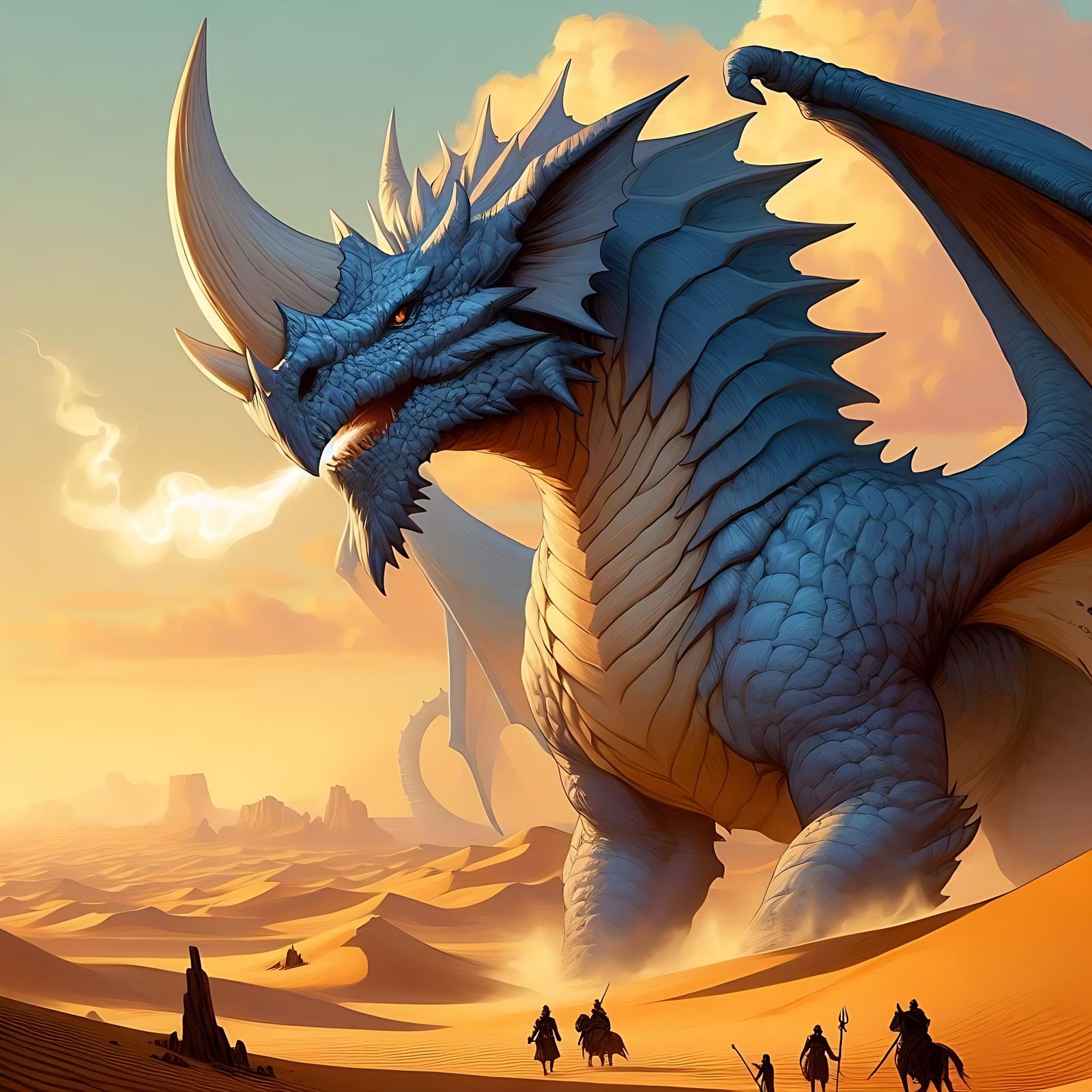 Skarzaa the Ancient (Blue Dragon)