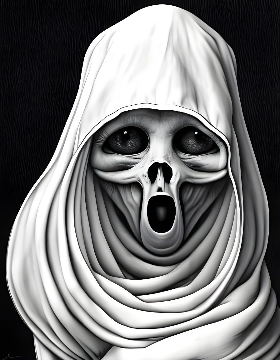 Ghostface of Pluckley  by @lawrencelot