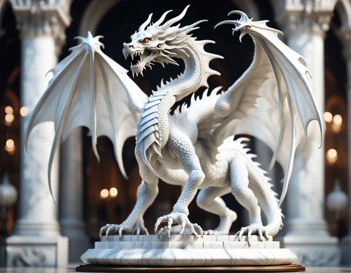 Dragon statue