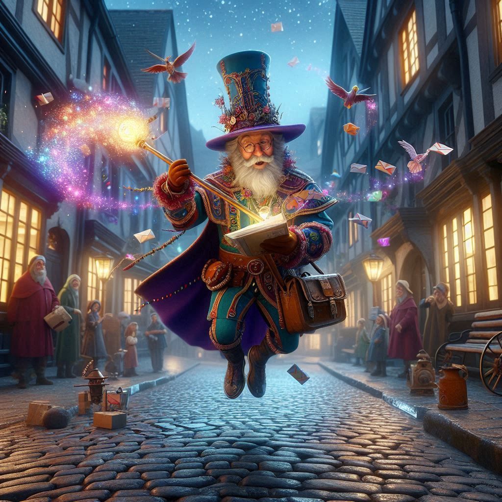 Magical job : postman