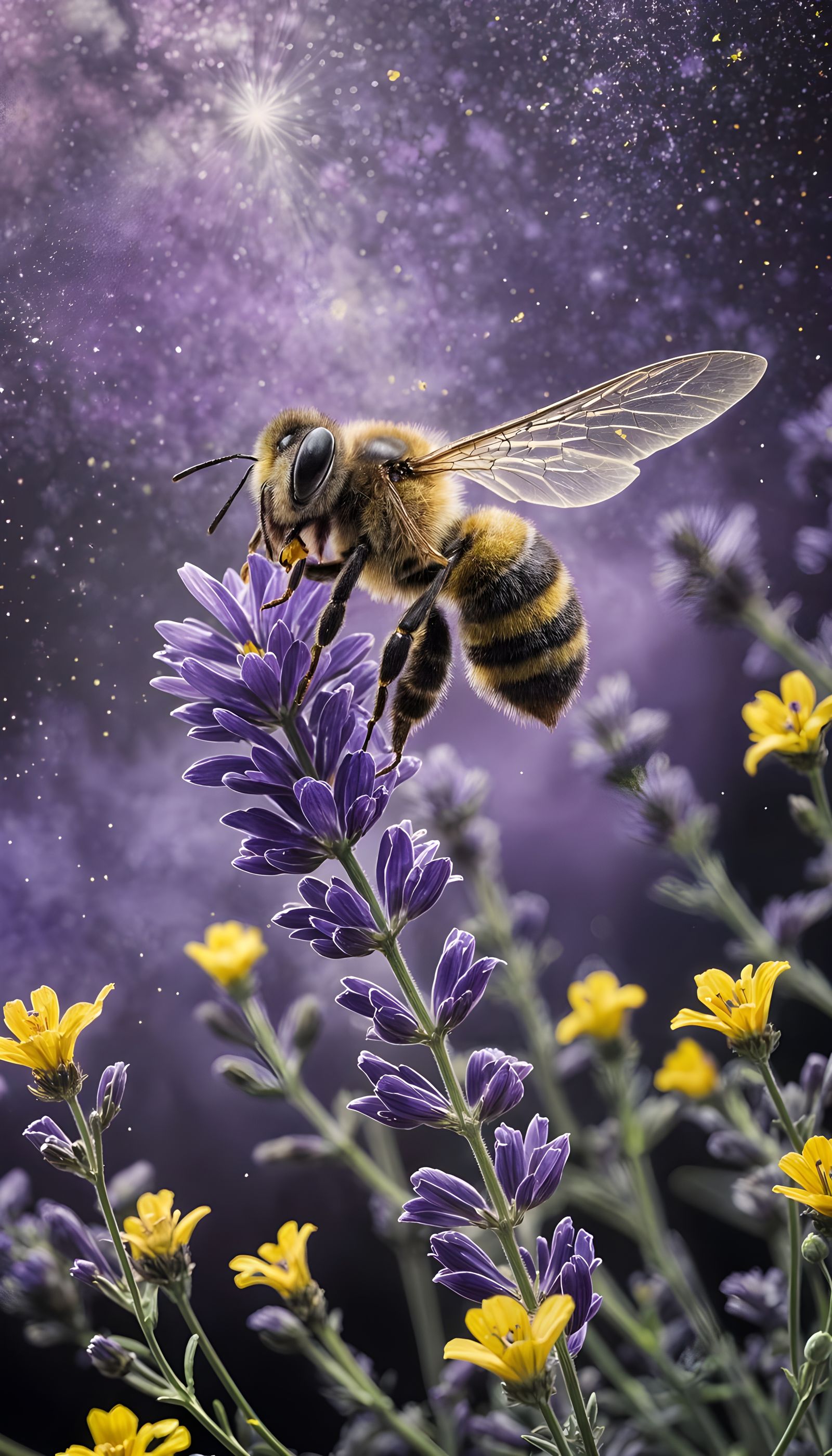 Such fuzzy little hard workers.   by @Steve Hackett