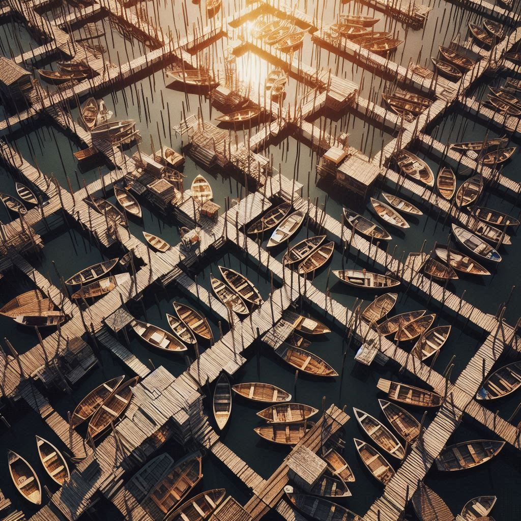 Small Craft Docks Maze 1