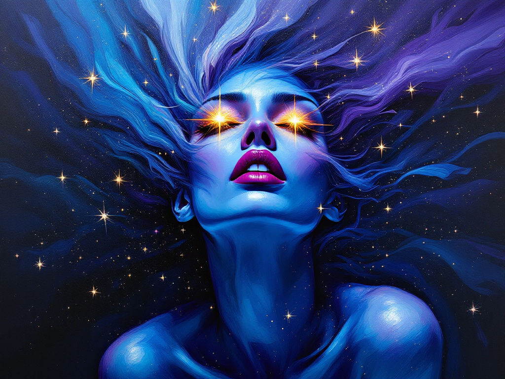Déesse de l'espace