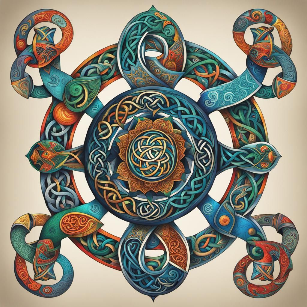 ""Prime lucas  celtic  Infinity tattoo tribonacci catalan lu...
