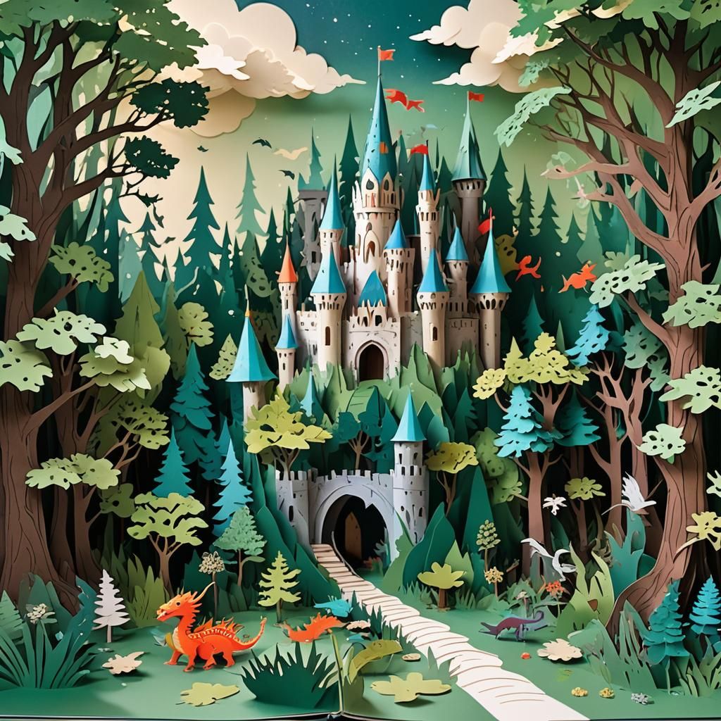 Pop up book