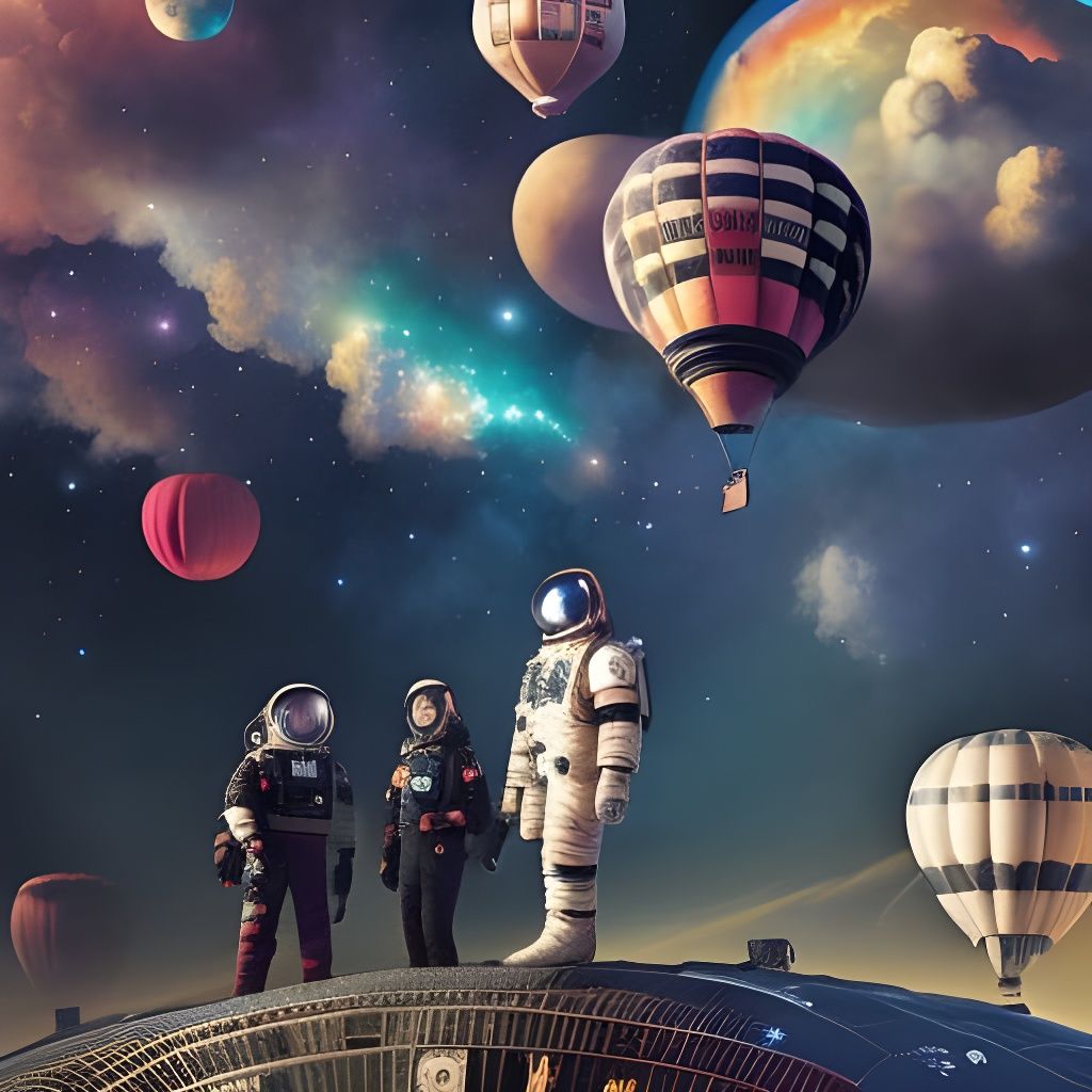 Hot Air Balloons in Space