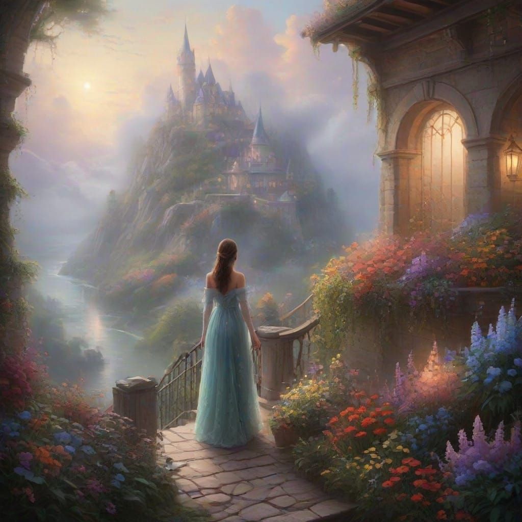 Fantasy View  by @BittenHead