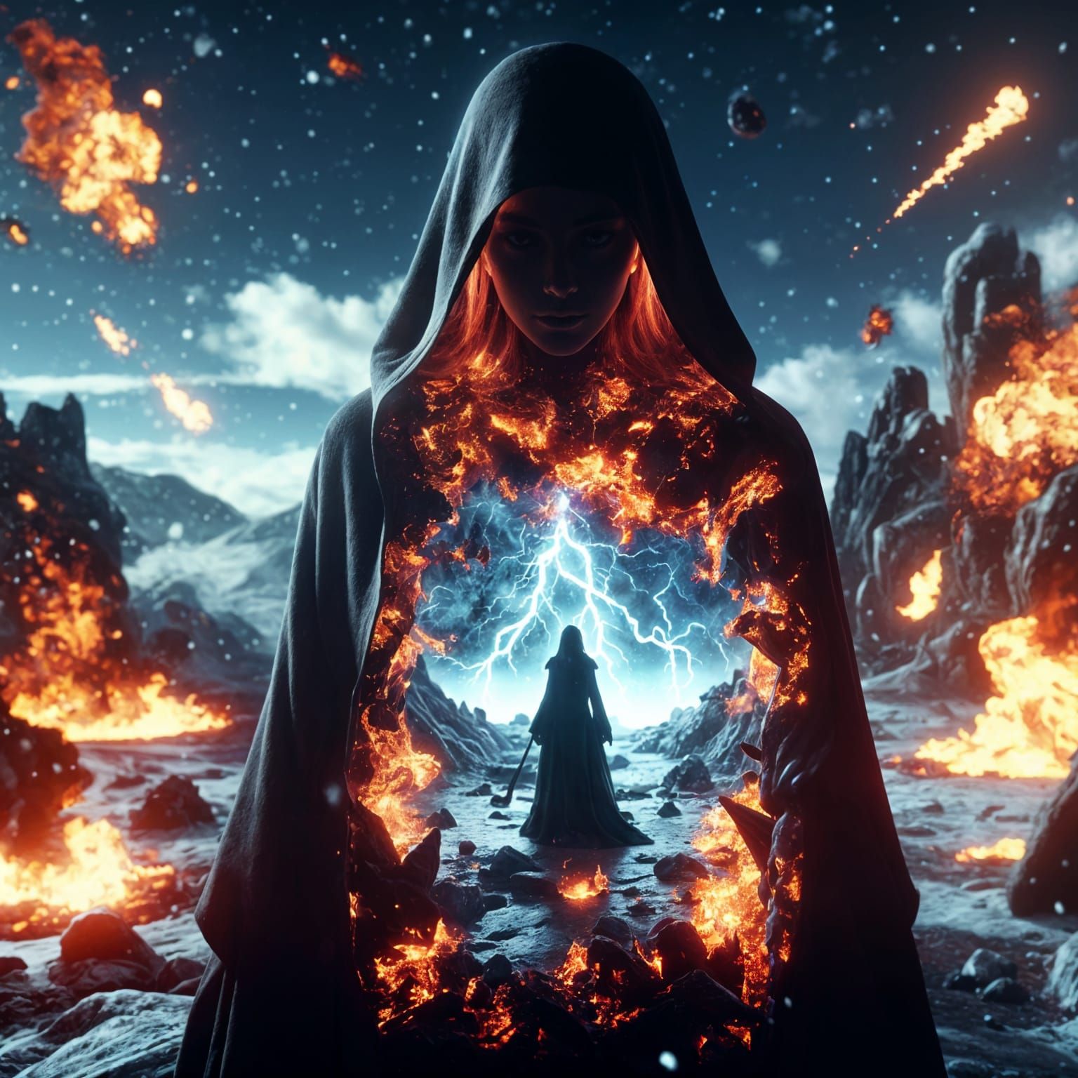 Burning inside  by @That cinema teacher