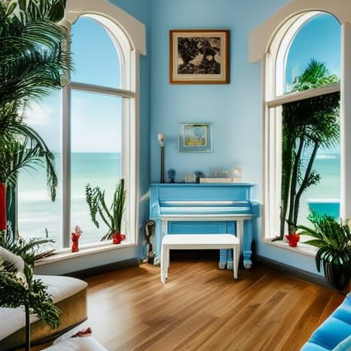 The ocean view