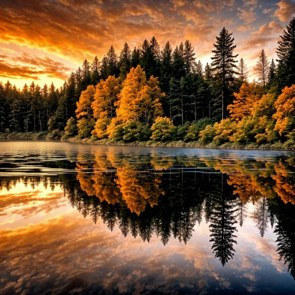 Autumn sunset  by @Joy4beauty