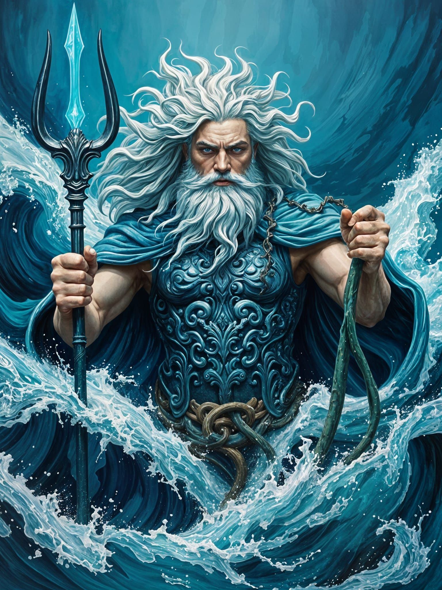 The Great Poseidon  by @Lukman Febrianto