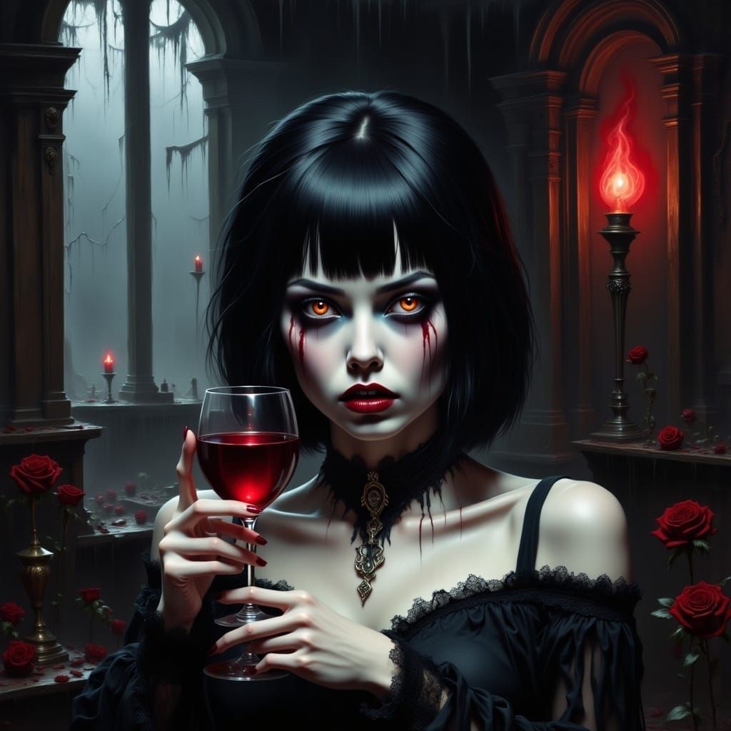 <lora:MacabreFlux:1.0> 