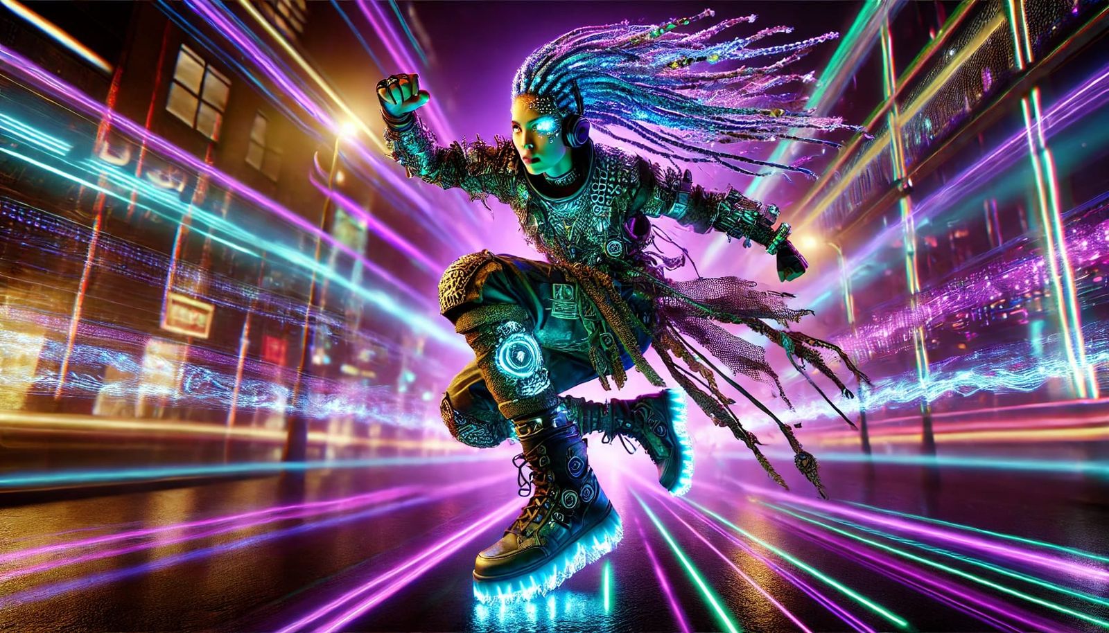 Juno in full motion #2