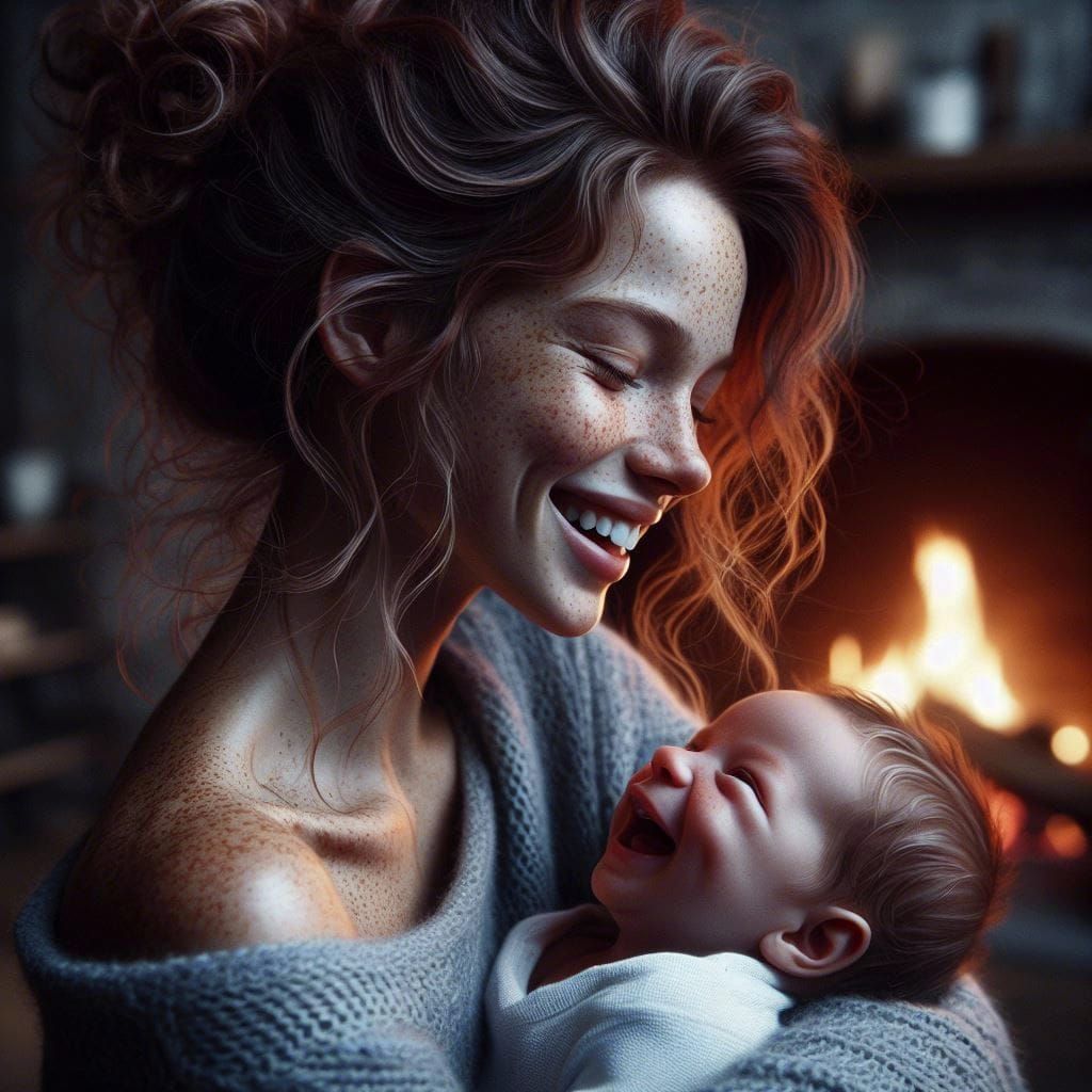 A Baby's Laugh  by @Rosie