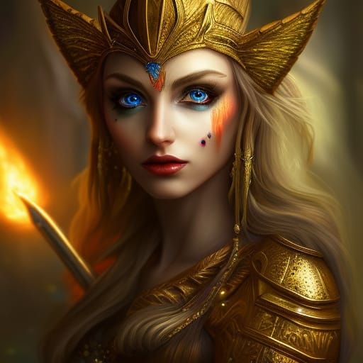 magic elf portrait - AI Generated Artwork - NightCafe Creator