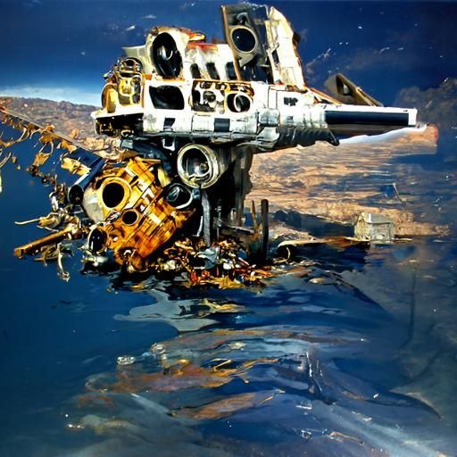 Destroyed Spacestation