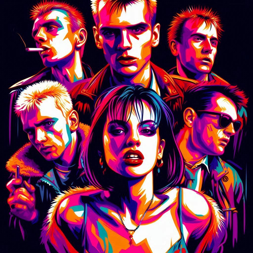 A dynamic group portrait