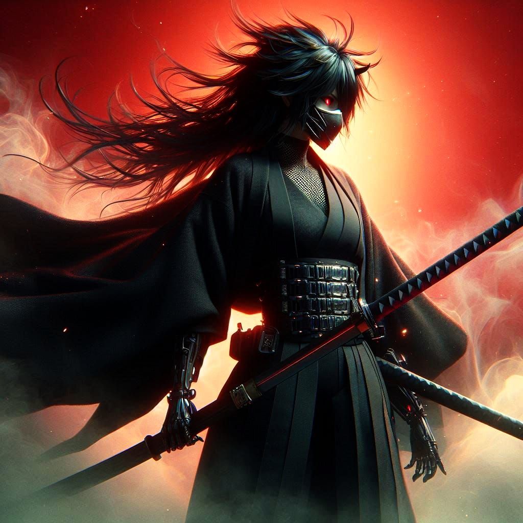 Concept Art: Futuristic Demon Slayer