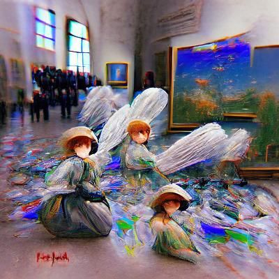 Angels fell from the sky