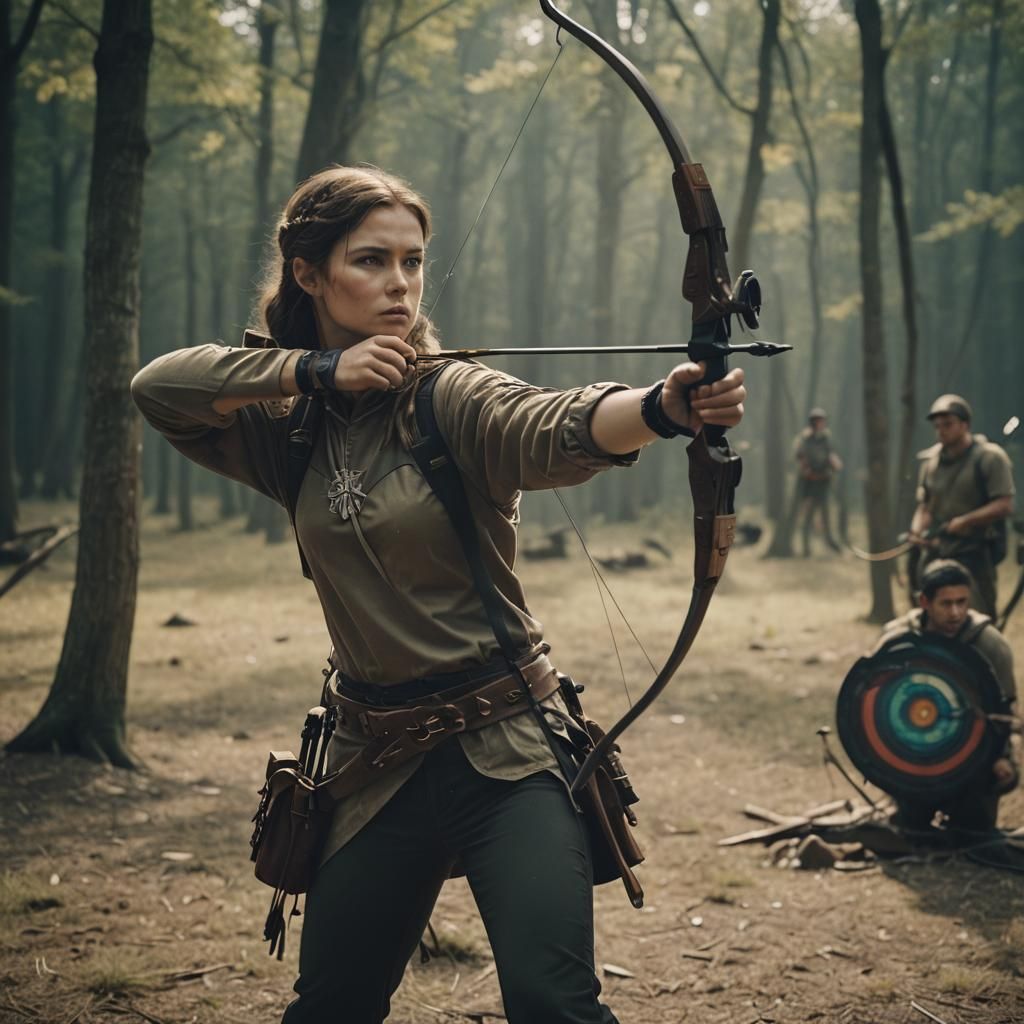 Post Apocalyptic Archer  by @SvetTheFallen