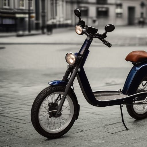 Simson stands on a dark field has leds on the side