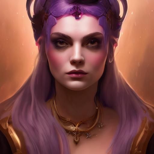 Sorceress 
Evil looking