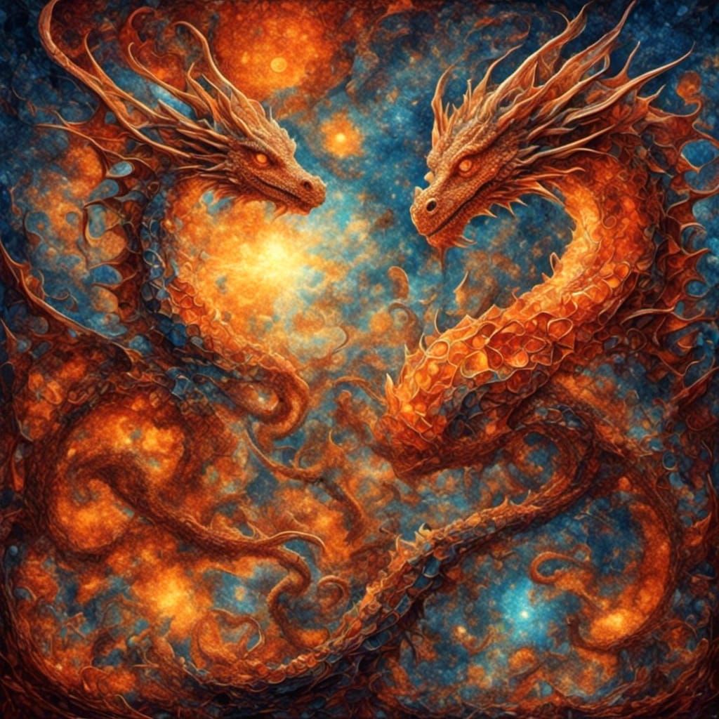 Birth of stellar dragons