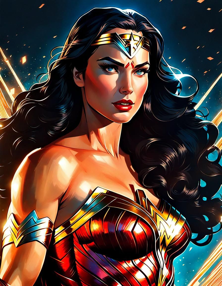 Geek Art: Wonder Woman's Lingerie — GeekTyrant