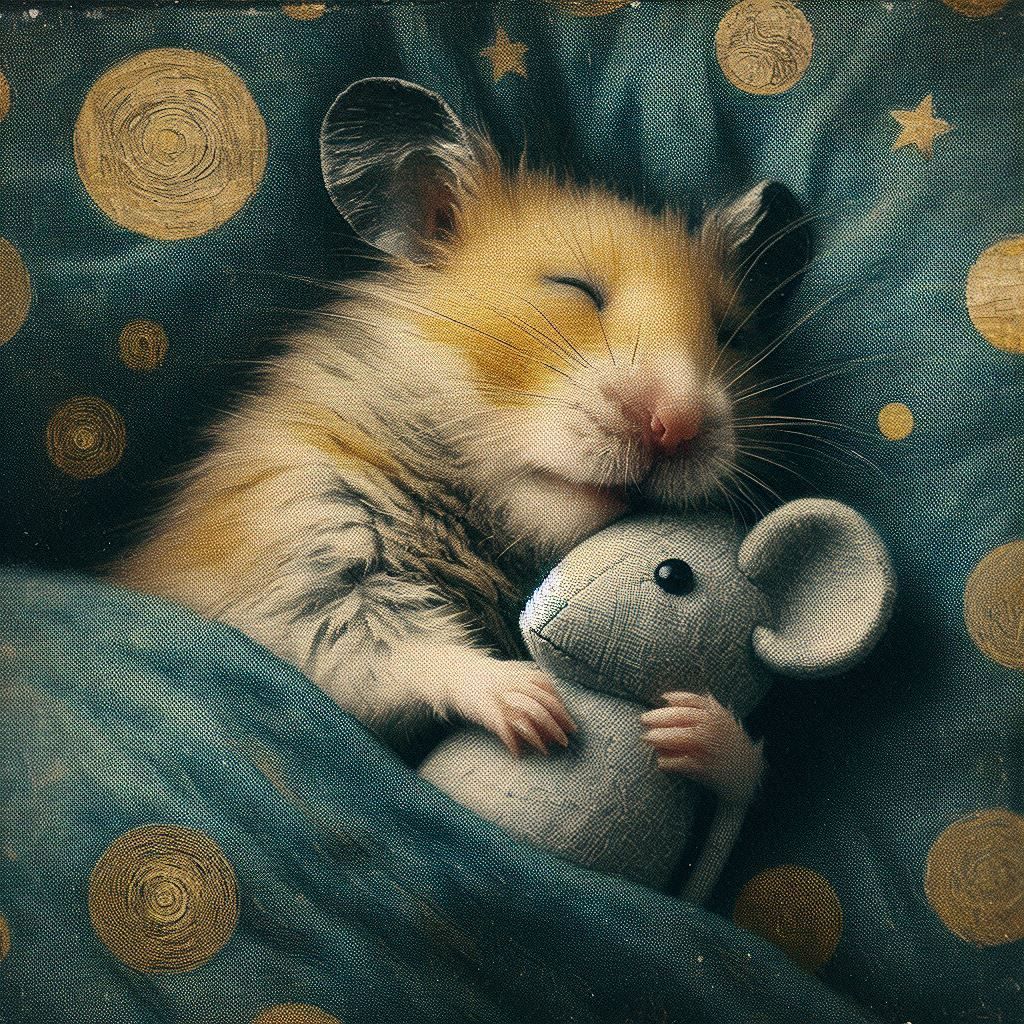 Sleeping hamster ✨💤