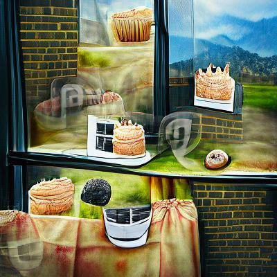 Cakes in the Window
