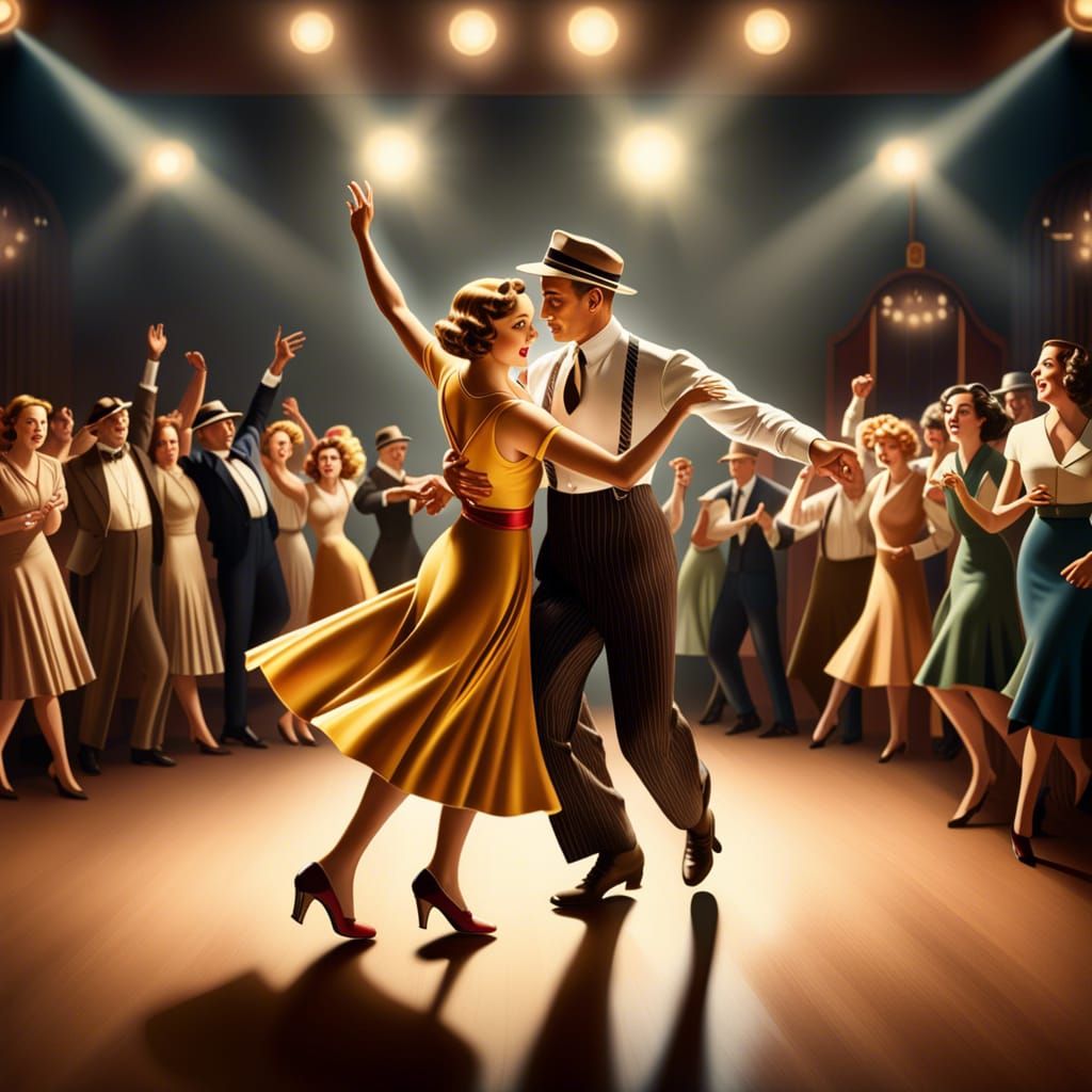 The Lindy Hop - AI Generated Artwork - NightCafe Creator