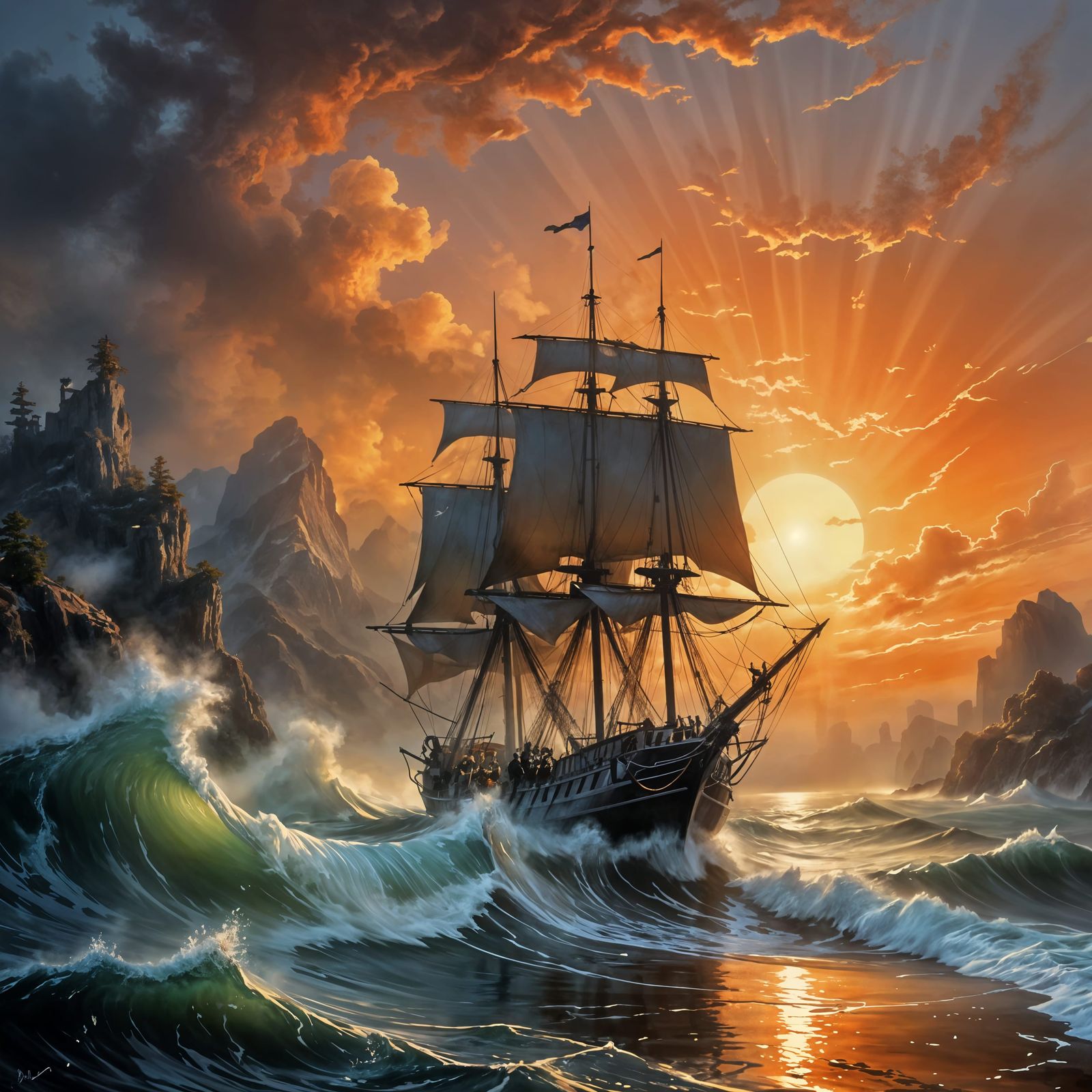 Avast ye land lubber  by @Lulu