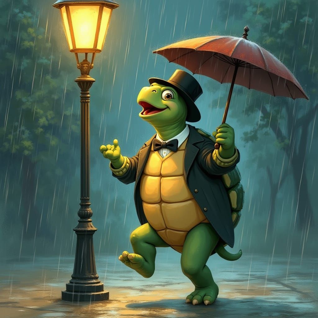 I'm singin' in the rain