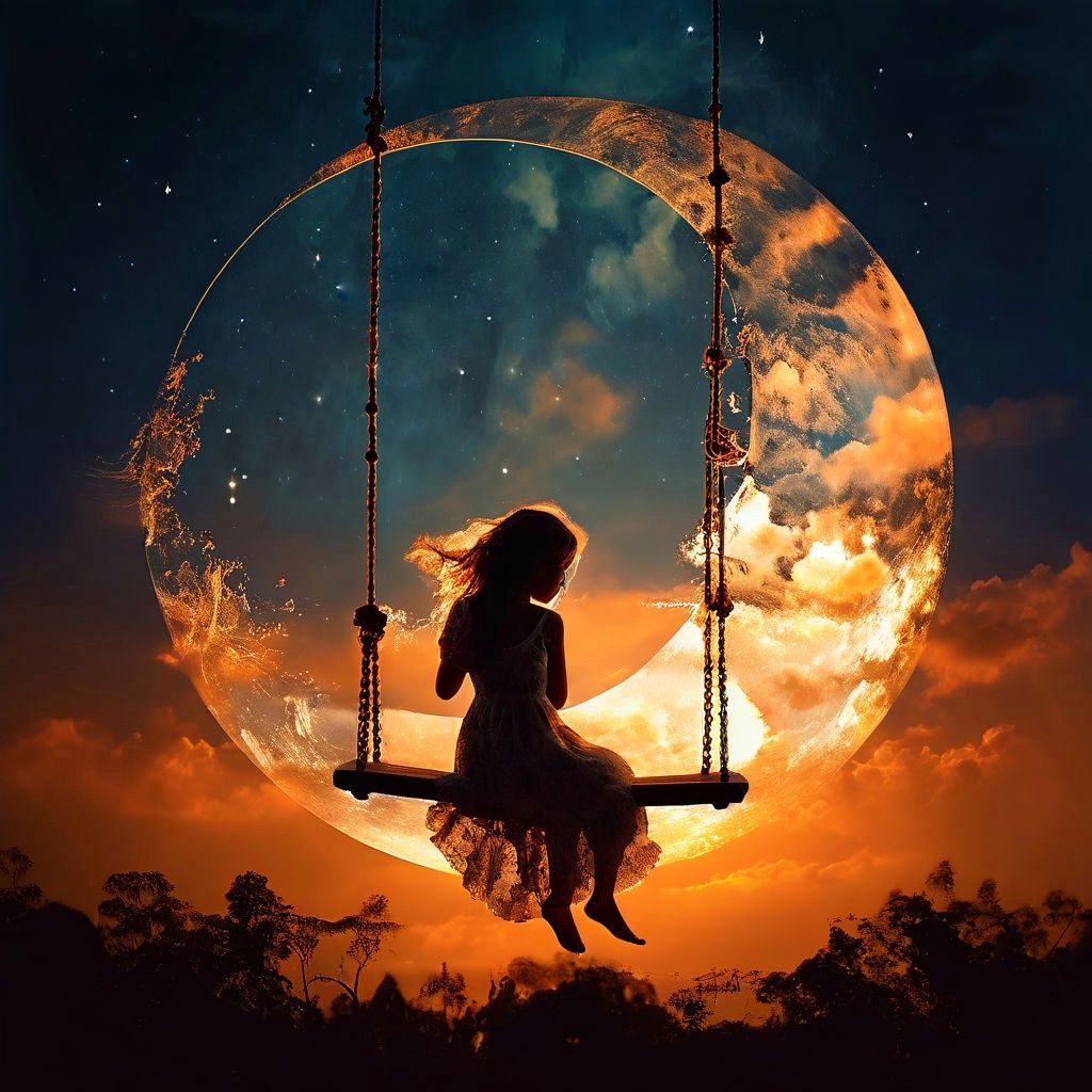 Swinging on the moon