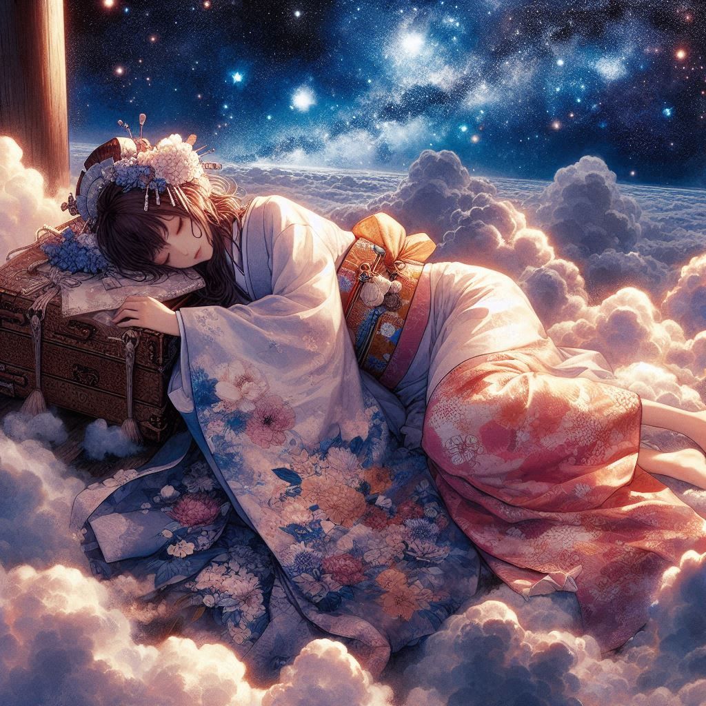 Sleeping on clouds