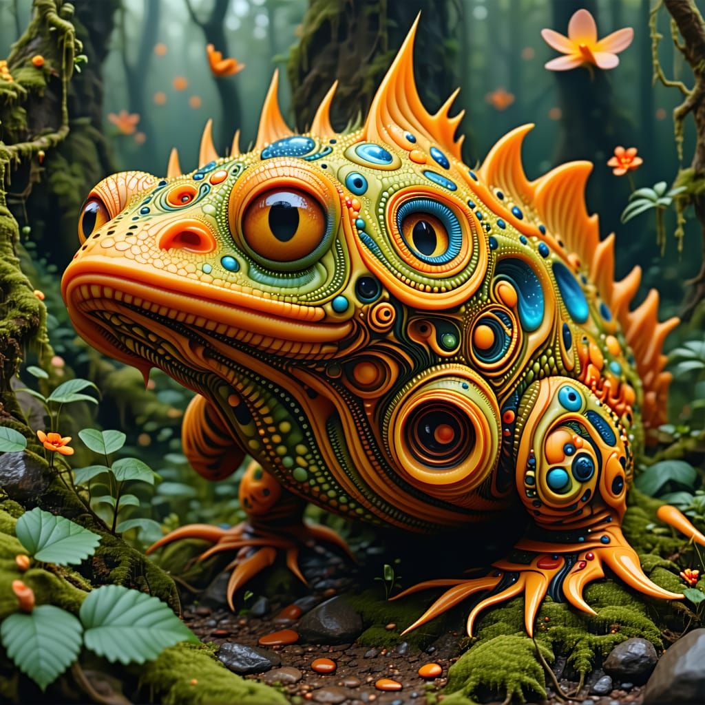 Fun with SD3.5 - Creatures