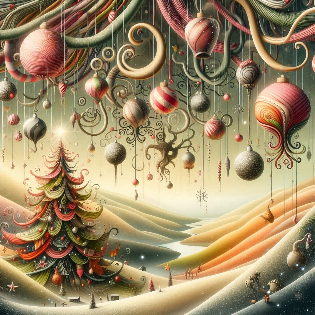 Surreal christmas