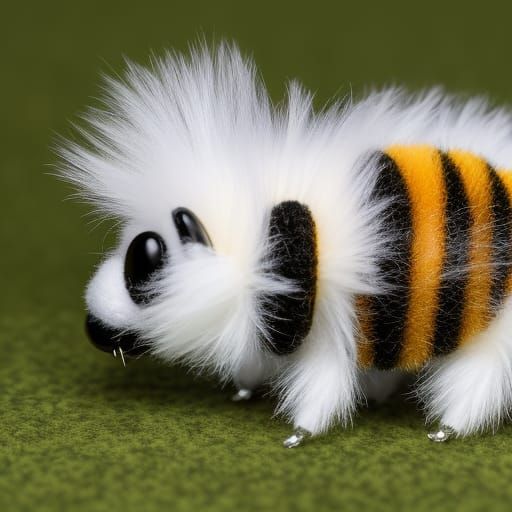Fuzzy Bee-caterpillar