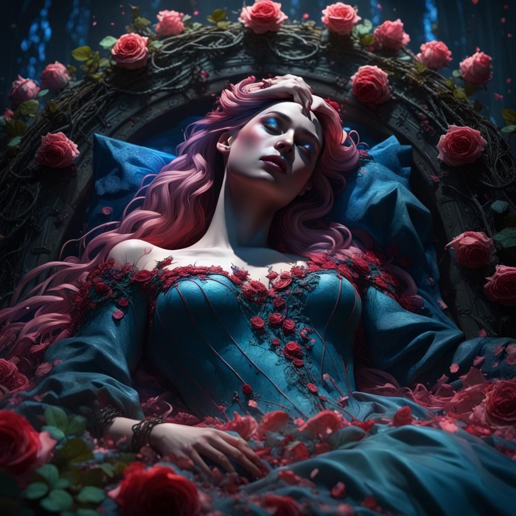 Asleep 4 a Hundred Years  by @CatchingZZZ