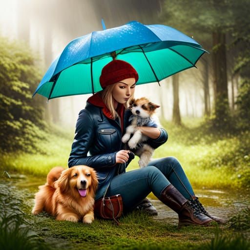 Spending time with your pets...soothing and therapeutic expe...