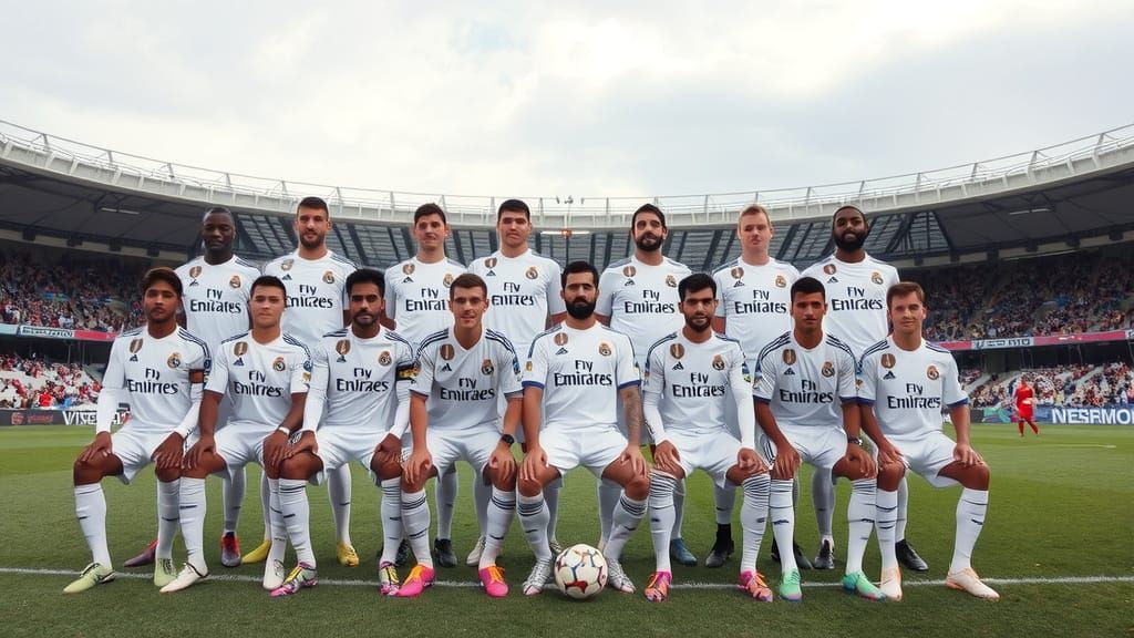 Real Madrid Football Team Spain  by @Pirate Queen Jo 