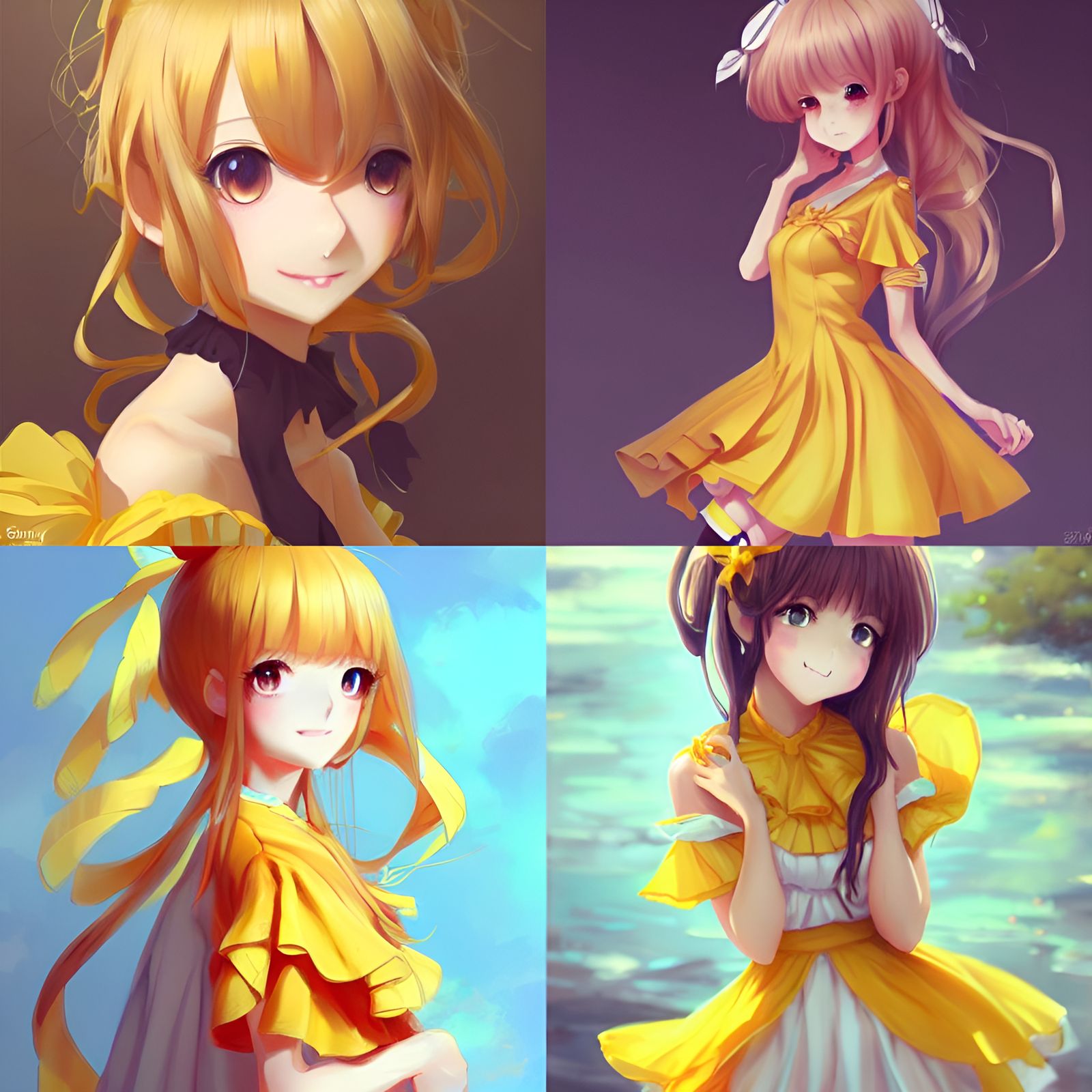 Adorable Honey Anime Girl