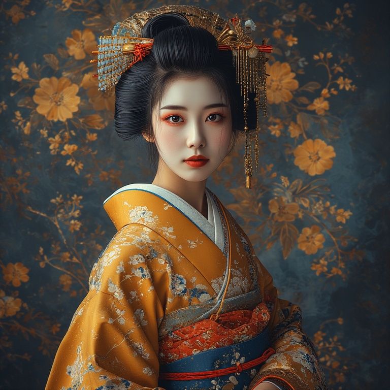 Beautiful Japanese woman