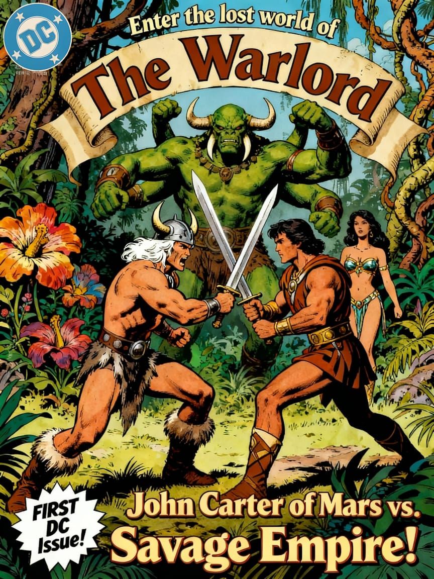 The Warlord vs. John Carter of Mars I