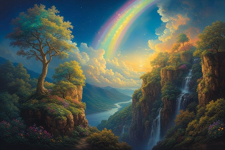 Somewhere over the rainbow